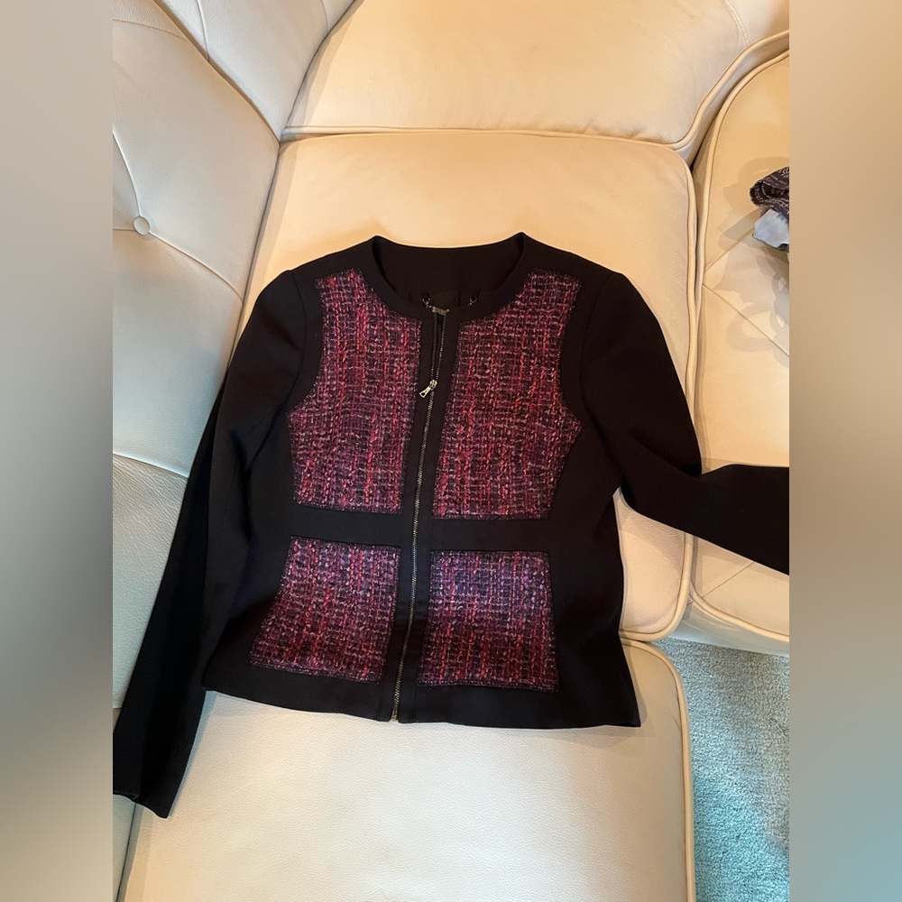 Trina Turk Zip up Blazer